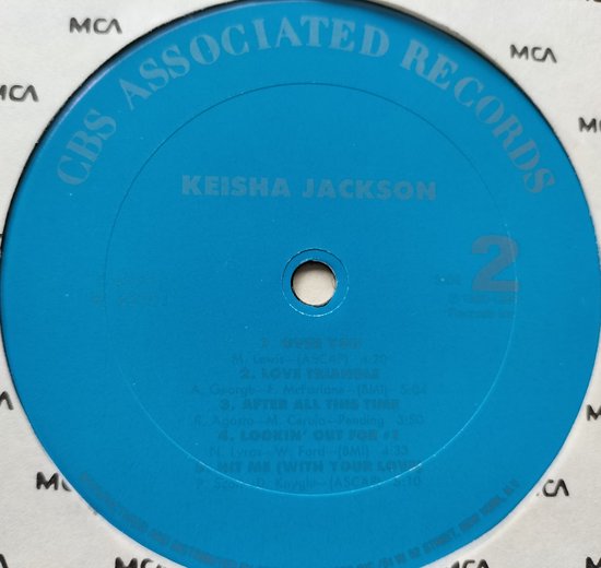Keisha Jackson - Keisha Jackson (1989) LP