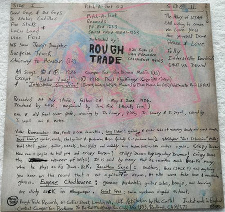 Camper Van Beethoven (1986) LP