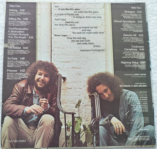 Aztec Two-Step - Aztec Two-Step (1972) LP