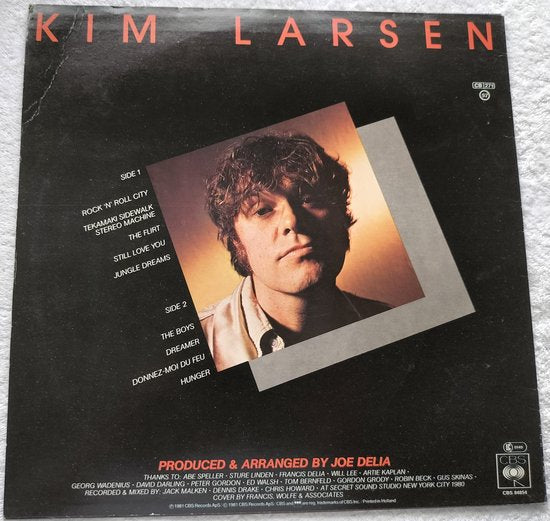 Kim Larsen - Jungle Dreams (1981) - LP = als nieuw