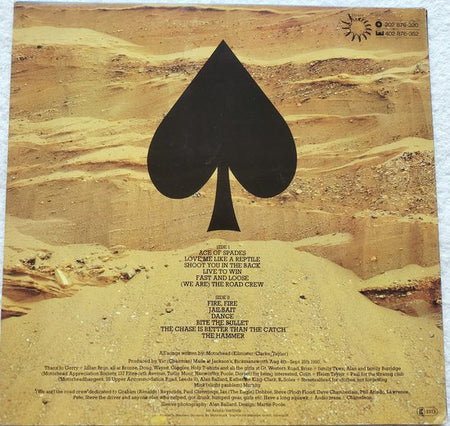 Motörhead - Ace of Spades (1980) LP