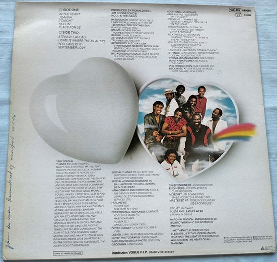 Kool & The Gang - In the Heart (1983) LP = als nieuw