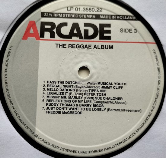 Reggae Album (1989) 2XLP = als nieuw