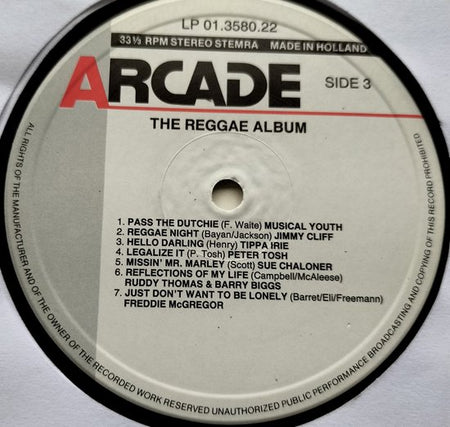 Reggae Album (1989) 2XLP = als nieuw