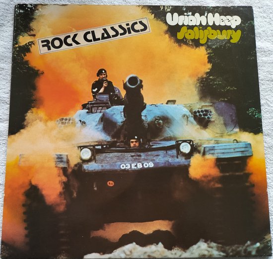 Uriah Heep – Salisbury (1975) LP =bijna perfect een haarlijntje