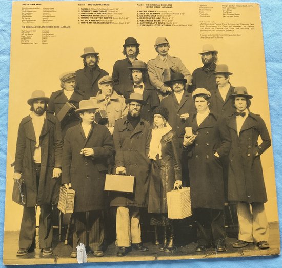 Victoria Band, Heebie Jeebie Jassband – The Original Dixieland / Breda Jazz (Jazz Crooner Volume 4) LP