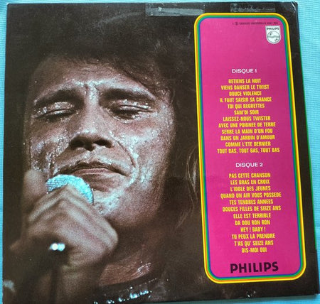 Johnny Hallyday - Super Hits (1976) 2XLP