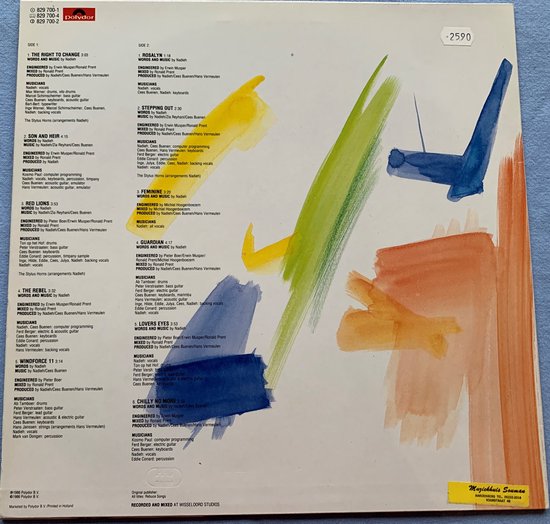 Nadieh – Land Of Tá 1986 LP  is in Nieuwstaat . Hoes zie Foto's