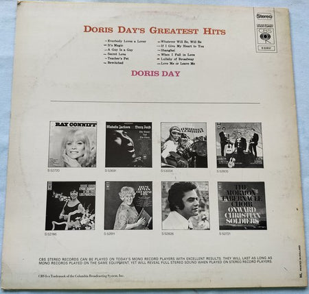 Doris Day – Doris Day's Greatest Hits (1970) LP