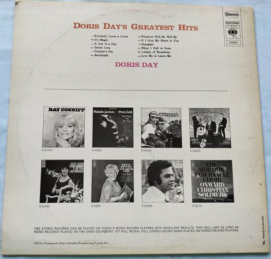 Doris Day – Doris Day's Greatest Hits (1970) LP