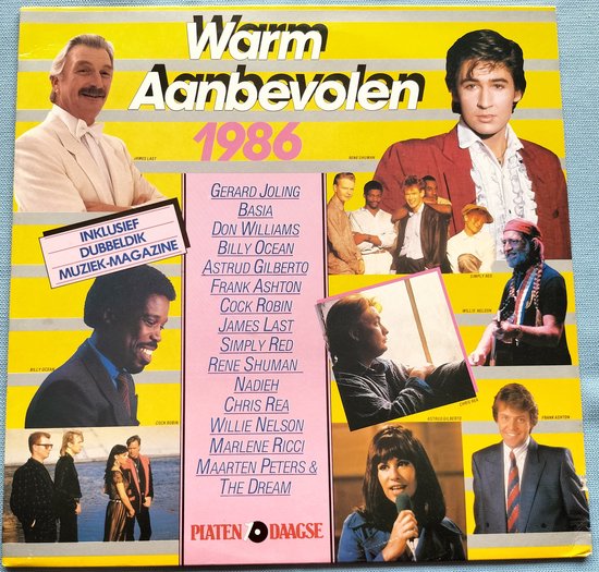 Warm Aanbevolen 1986 LP = als nieuw