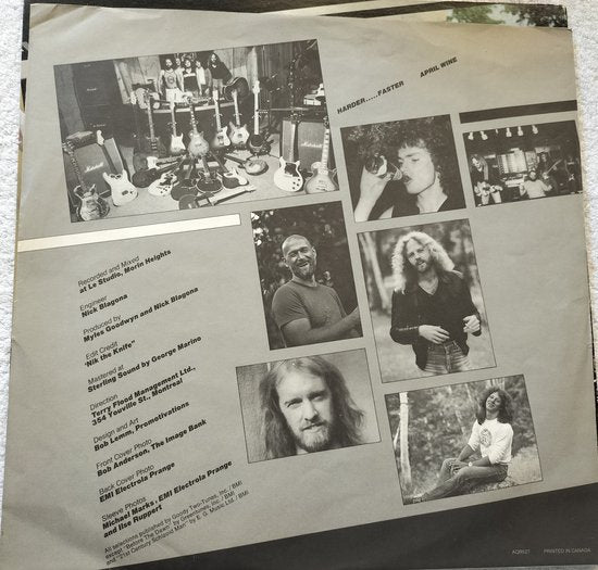 April Wine – Harder.....Faster (1979) LP