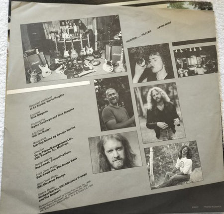 April Wine – Harder.....Faster (1979) LP
