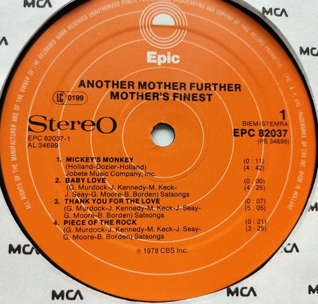 Mother's Finest ‎– Another Mother Further LP = als nieuw