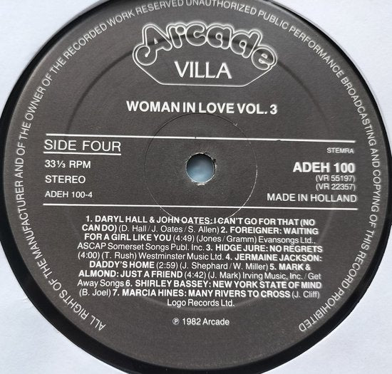 Woman in Love, Volume 3 (1982) 2XLP