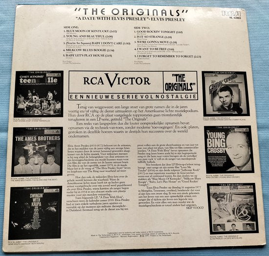 Elvis Presley - A Date with Elvis (1979) LP