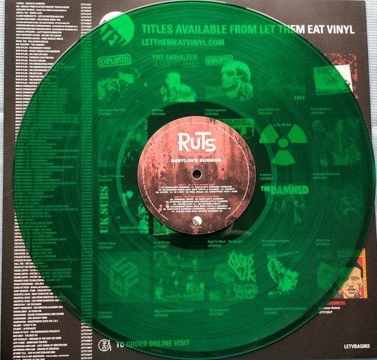 The Ruts ‎– Babylon's Burning (2015) 2XLP=nieuw