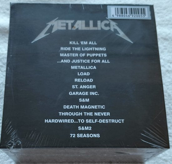 Metallica Japanese Mini Lp CD Box Set - All Studio - 15 Albums 21 Discs New SHM