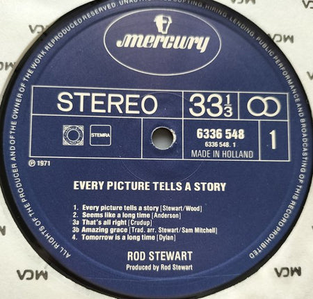 Rod Stewart - Every Picture Tells a Story (1971) LP
