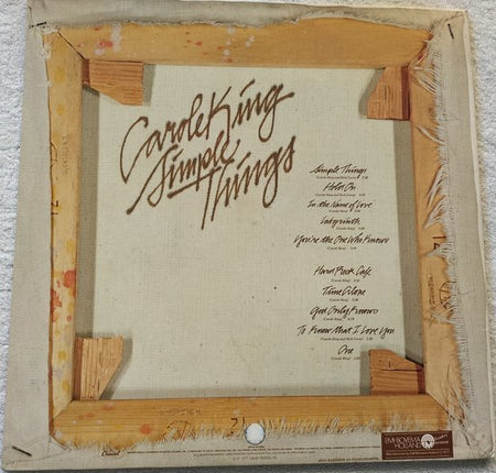 Carole King – Simple Things (1977) LP