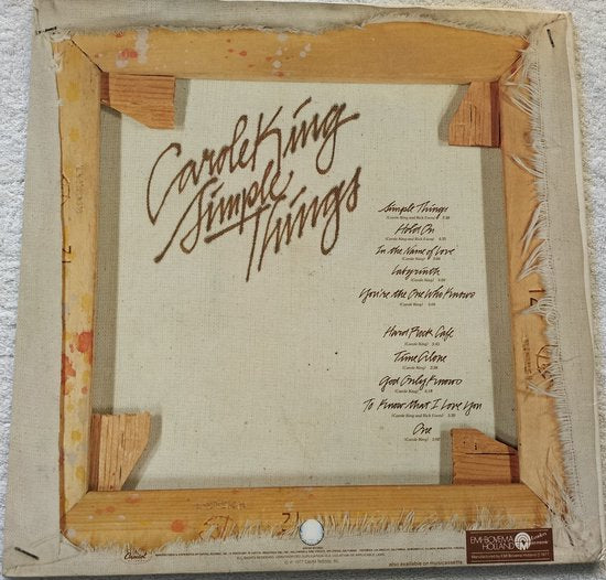 Carole King – Simple Things (1977) LP