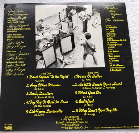 Greg Kihn - Greg Kihn (1976) LP