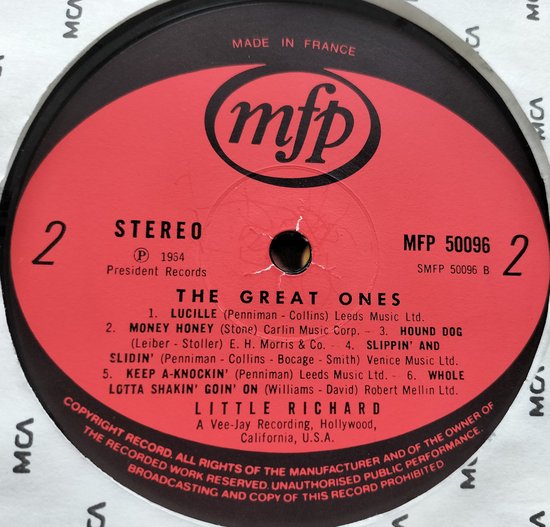 Little Richard – The Great Ones (1971) LP