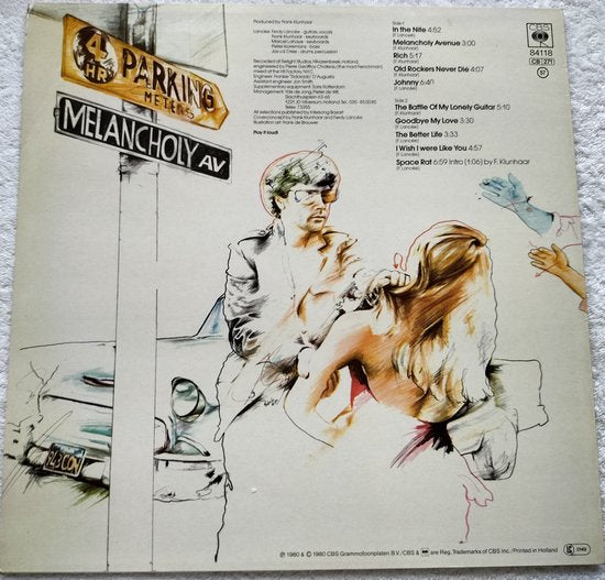 Lancee - Models (1980)LP = als nieuw Ned. Band