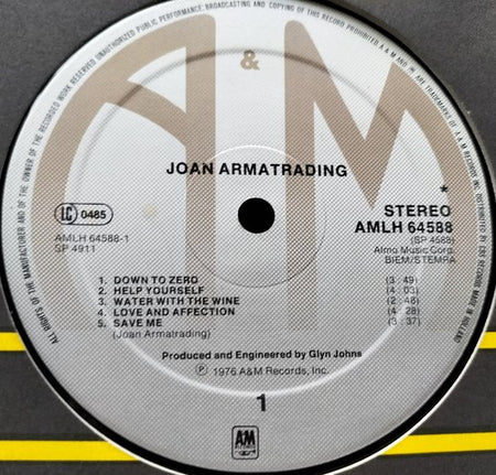 Joan Armatrading - Joan Armatrading (1976) LP = als nieuw
