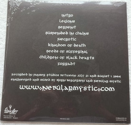 Nebular Mystic ‎– Necrotic 2006 LP=als nieuw Red Vinyl LTD