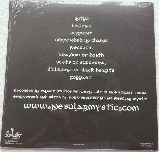 Nebular Mystic ‎– Necrotic 2006 LP=als nieuw Red Vinyl LTD