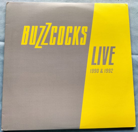 Buzzcocks ‎– Live 1990 & 1992 (2019) 2XLP Nieuw