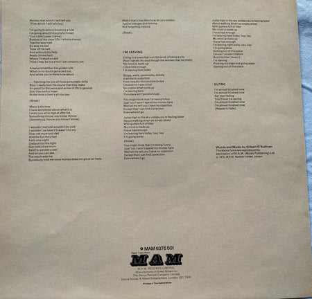 Roy Wood - Boulders (1973) - LP = als nieuw