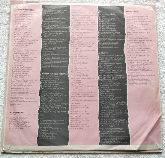 Al Jarreau - Breakin' Away (1981) LP = als nieuw