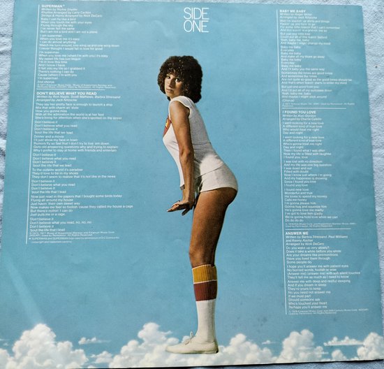 Barbra Streisand - Superman (1977) LP = als nieuw