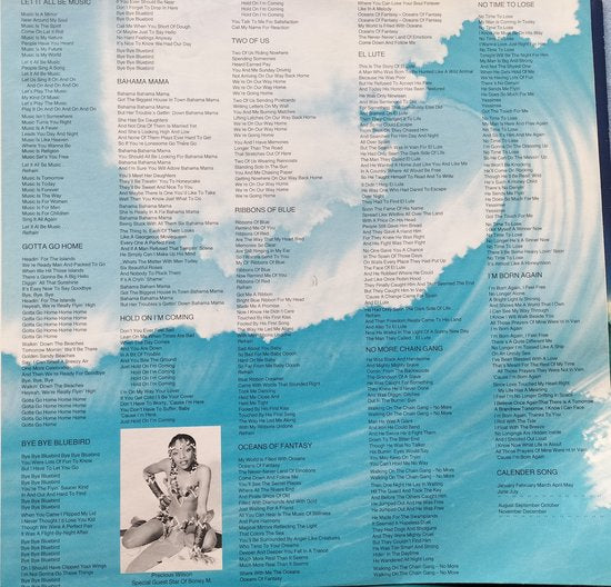 Boney M. - Oceans of Fantasy (1979) LP = als nieuw