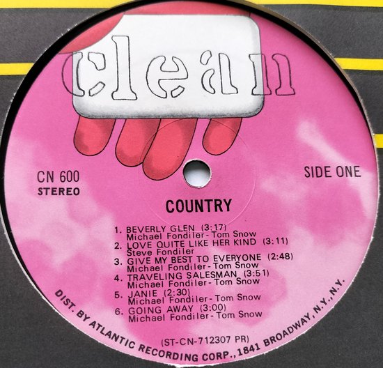 Country – Country (1971) LP = is als nieuw