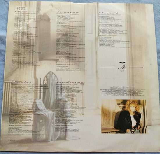 Bonnie Tyler - Hide Your Heart (1988) LP