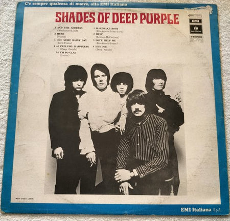 Deep Purple - Shades of Deep Purple (1968) LP
