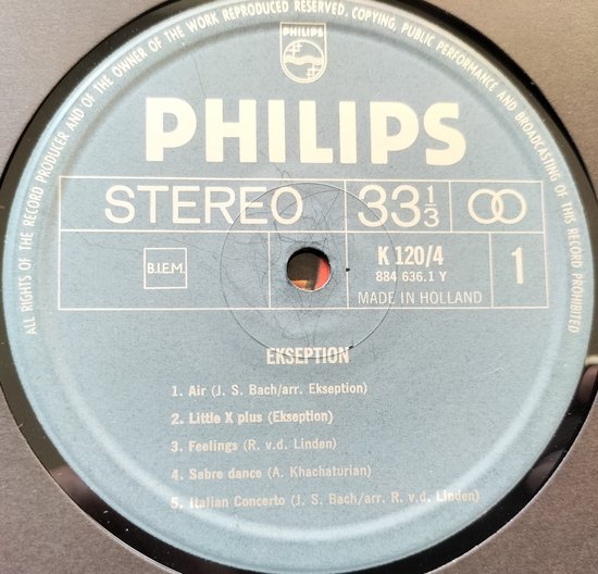 Ekseption – 5 (1972) LP = als nieuw
