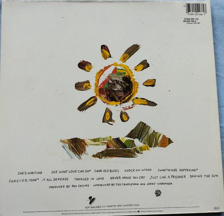 Eric Clapton - Behind the Sun (1985) LP= als nieuw