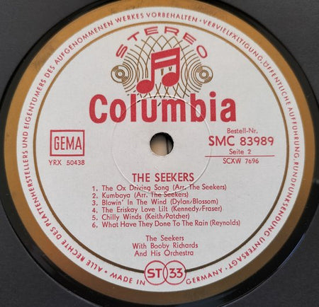 The Seekers – The Seekers (1964) LP
