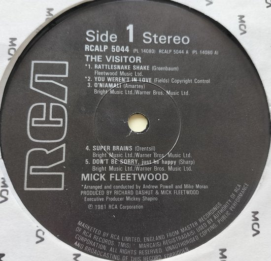 Mick Fleetwood - The Visitor (1981) LP