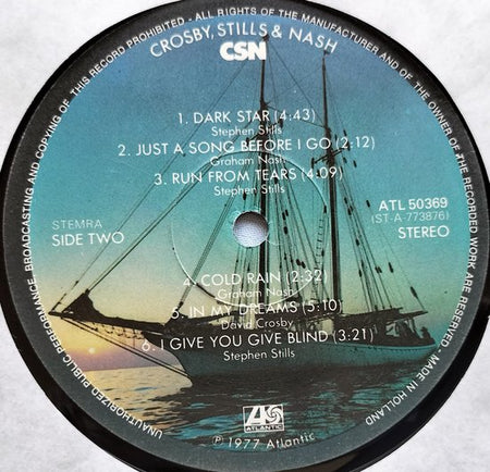 Crosby, Stills & Nash ‎– CSN 1977