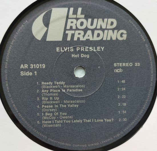 Presley King of Rock N' Roll 3 Record Box Set ( 1980) 3XLP = in nieuwstaat