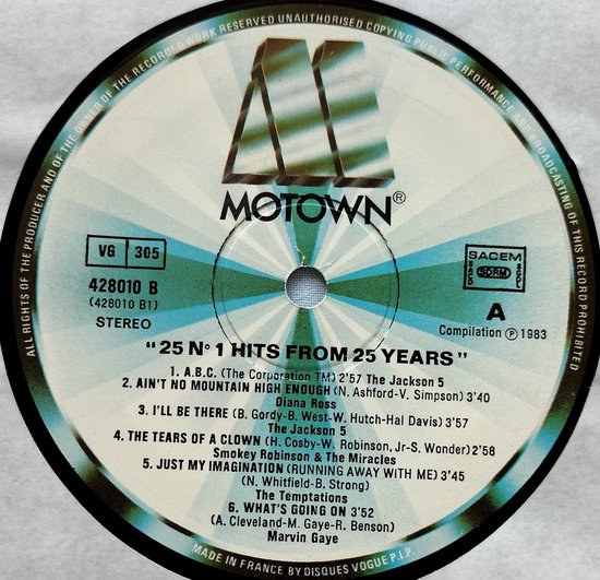 25 N°1 Hits From 25 Years (1983) 2X LP = in Nieuwstaat