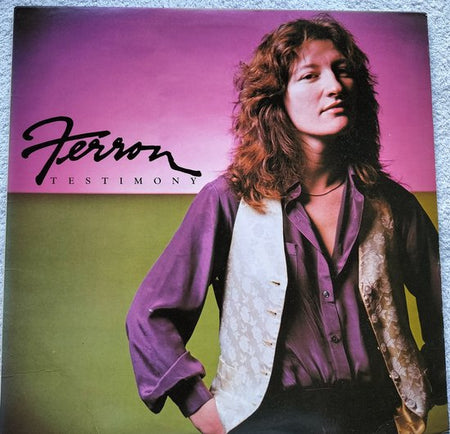Ferron - Testimony (1980) LP = als nieuw ( lesbische LP)