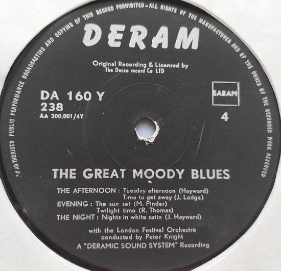 The Moody Blues – The Great Moody Blues (1970) 2XLP