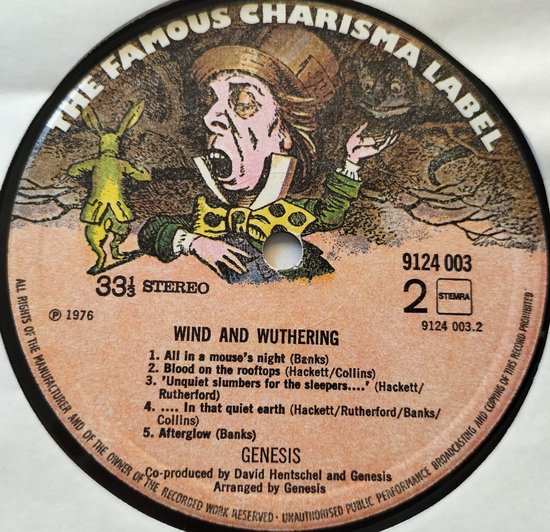 Genesis - Wind & Wuthering (1976) LP= als nieuw