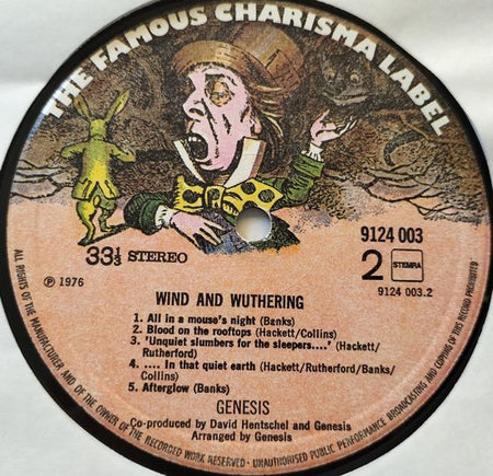 Genesis - Wind & Wuthering (1976) LP= als nieuw